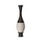 Uniquewise Decorative Freestanding Antique Cylinder Shape Floor Vase, 41" Tall, Brown QI004139 - alternate 2